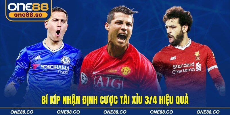 Bí kíp nhận định cược tài xỉu 3/4 hiệu quả