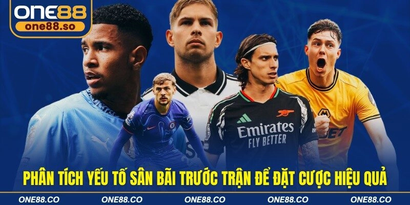 Phân tích yếu tố sân bãi trước trận để đặt cược hiệu quả